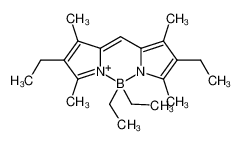 1,3,5,7-tetramethyl-2,6-diethyl-8-H-4,4'-diethyl-bora-3a,4a-diaza-s-indacene_69646-58-8