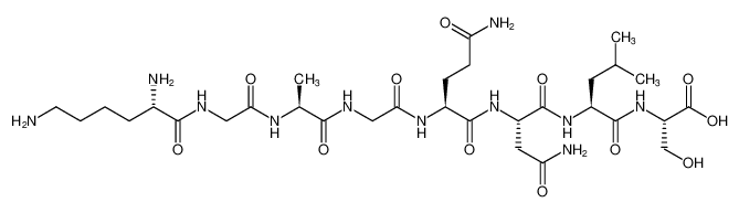 L-Serine, L-lysylglycyl-L-alanylglycyl-L-glutaminyl-L-asparaginyl-L-leucyl-_696585-15-6