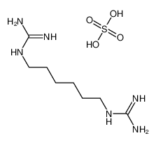 2-[6-(diaminomethylideneamino)hexyl]guanidine,sulfuric acid_6966-26-3