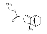 ethyl 3-((1S,2S,4R)-2-methyl-3-methylenebicyclo[2.2.1]heptan-2-yl)propanoate_696641-84-6