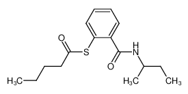 Pentanethioic acid S-(2-sec-butylcarbamoyl-phenyl) ester_69672-51-1