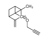 6,6-dimethyl-4-methylidene-3-prop-2-ynoxybicyclo[3.1.1]heptane_69680-35-9