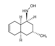 N-((1S,3R,4aS,8aR)-3-Methyl-1,2,3,4,4a,5,8,8a-octahydro-naphthalen-1-yl)-hydroxylamine_69686-58-4