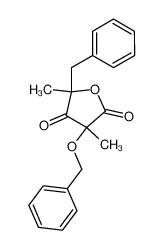 5-Benzyl-3-benzyloxy-3,5-dimethyl-furan-2,4-dione_69687-35-0