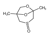 1,5-Dimethyl-6,8-dioxa-3-oxo-3-thiabicyclo(3.2.1)octan_69697-57-0