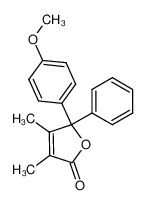 5-(4-methoxy-phenyl)-3,4-dimethyl-5-phenyl-5H-furan-2-one_69699-31-6