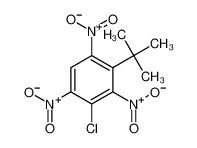2-tert-butyl-4-chloro-1,3,5-trinitrobenzene_6971-77-3