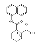 2-(naphthalen-1-ylcarbamoyl)-7-oxabicyclo[2.2.1]heptane-3-carboxylic acid_69727-37-3