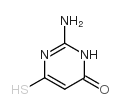 2-amino-4-sulfanyl-1H-pyrimidin-6-one_6973-81-5