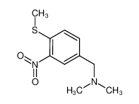 N,N-dimethyl-1-[4-(methylthio)-3-nitrophenyl]methanamine_697306-21-1