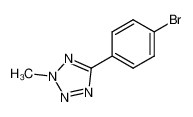 5-(4-bromophenyl)-2-methyl-2H-tetrazole_69746-36-7