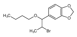 5-(2-bromo-1-butoxypropyl)-1,3-benzodioxole_6976-51-8