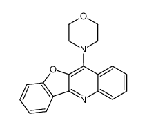 11-morpholin-4-yl-benzo[4,5]furo[3,2-b]quinoline_69764-20-1