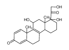 5,7-Dihydroxy-7-(2-hydroxy-acetyl)-4a,6a-dimethyl-5,6,6a,7,8,9,10,10a,11,12-decahydro-4aH-chrysen-2-one_69764-89-2