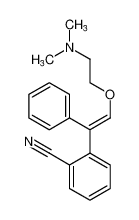 Benzonitrile, 2-[(1E)-2-[2-(dimethylamino)ethoxy]-1-phenylethenyl]-_697747-14-1