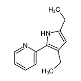 2-(3,5-diethyl-1H-pyrrol-2-yl)pyridine_697750-68-8