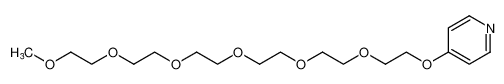 Pyridine, 4-(3,6,9,12,15,18-hexaoxanonadec-1-yloxy)-_697766-20-4