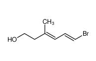 3,5-Hexadien-1-ol, 6-bromo-3-methyl-, (3E,5E)-_697794-86-8
