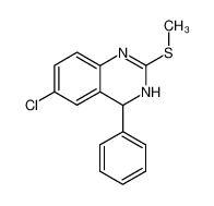 6-chloro-2-methylsulfanyl-4-phenyl-1(3),4-dihydro-quinazoline_69792-24-1