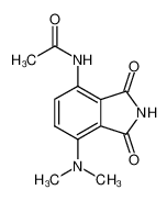 4-acetylamino-7-dimethylamino-isoindole-1,3-dione_69807-90-5