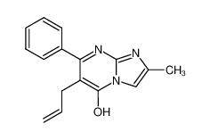 6-allyl-2-methyl-7-phenyl-8H-imidazo[1,2-a]pyrimidin-5-one_6981-31-3