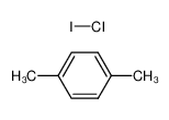 1,4-dimethyl-benzene; compound with iodine monochloride_6982-27-0