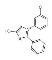 Anhydro-5-hydroxy-2-phenyl-3-(m-chlorophenyl)-thiazoliumhydroxid_69824-45-9
