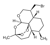 (3R,5aS,6R,8aS,9S,12R,12aR)-9-(bromomethyl)-3,6-dimethyldecahydro-12H-3,12-epoxy[1,2]dioxepino[4,3-i]isochromene_698351-10-9