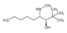 rel-(3R,4S)-2,2-dimethyl-4-(methylamino)nonan-3-ol_698353-11-6