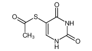 5-acetylsulfanyl-1H-pyrimidine-2,4-dione_6984-56-1