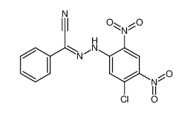 [(5-Chloro-2,4-dinitro-phenyl)-hydrazono]-phenyl-acetonitrile_69852-66-0
