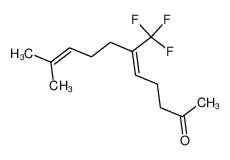 (Z)-10-methyl-6-trifluoromethyl-undeca-5,9-dien-2-one_69856-56-0