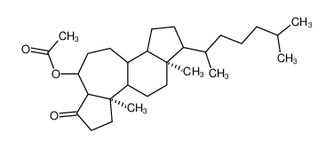 A-Nor-B-homo-6-acetoxy-cholestan-3-on_6987-50-4
