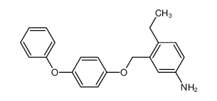 4-Ethyl-3-(4-phenoxy-phenoxymethyl)-phenylamine_69885-70-7