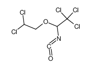 1,1,1-Trichloro-2-(2,2-dichloro-ethoxy)-2-isocyanato-ethane_69889-08-3