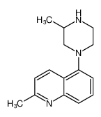Quinoline, 2-methyl-5-(3-methyl-1-piperazinyl)-_698982-30-8