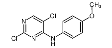 2,5-dichloro-N-(4-methoxyphenyl)pyrimidin-4-amine_698999-78-9