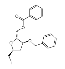 Benzoic acid (2R,3S,5S)-3-benzyloxy-5-iodomethyl-tetrahydro-furan-2-ylmethyl ester_698999-98-3