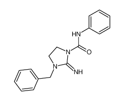 3-benzyl-2-imino-imidazolidine-1-carboxylic acid anilide_69918-68-9
