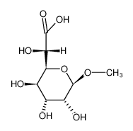 (S)-Hydroxy-((2S,3R,4R,5R,6R)-3,4,5-trihydroxy-6-methoxy-tetrahydro-pyran-2-yl)-acetic acid_69919-25-1