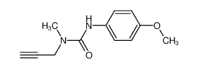 N-(4-methoxyphenyl)-N'-methyl-N'-propargylurea_69921-49-9