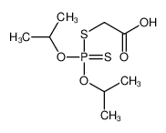 2-di(propan-2-yloxy)phosphinothioylsulfanylacetic acid_69923-44-0
