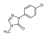 2-(4-chloro-phenyl)-4-methyl-2,4-dihydro-[1,2,4]triazol-3-one_69933-36-4