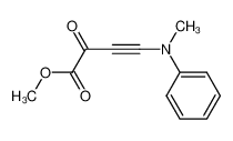 4-(N-Methylanilino)-2-oxo-3-butinsaeure-methylester_69943-17-5