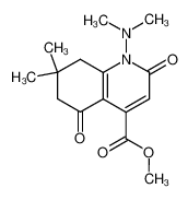 1-dimethylamino-7,7-dimethyl-2,5-dioxo-1,2,5,6,7,8-hexahydro-quinoline-4-carboxylic acid methyl ester_69948-57-8