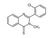 2-(2-chloro-phenyl)-3-methyl-3H-quinazoline-4-thione_69949-25-3