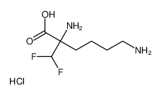 (2S)-2,6-diamino-2-(difluoromethyl)hexanoic acid,hydrochloride_69955-47-1
