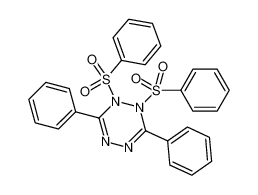 1,2-bis-benzenesulfonyl-3,6-diphenyl-1,2-dihydro-[1,2,4,5]tetrazine_69971-45-5
