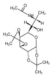 N-[(1R,2S)-2-Hydroxy-1-methyl-2-((3aR,5R,5aS,8aS,8bR)-2,2,7,7-tetramethyl-tetrahydro-bis[1,3]dioxolo[4,5-b;4',5'-d]pyran-5-yl)-ethyl]-acetamide_69975-29-7
