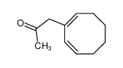 2-Acetonyl-cycloocta-1,3-dien_69984-55-0